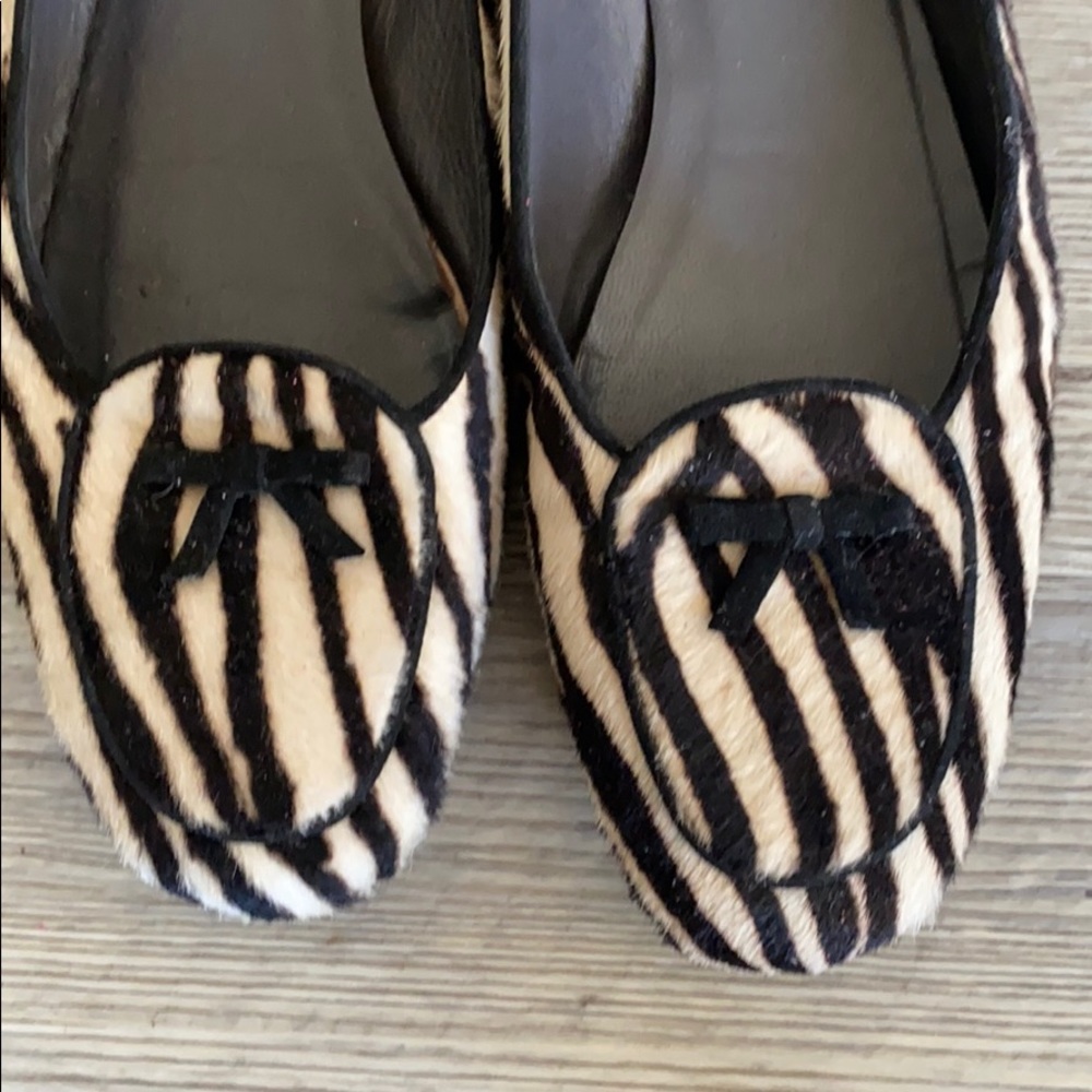 Stuart Weitzman Zebra Flats Size 9.5 - image 3